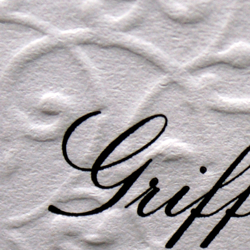 etiquette de vin gaufrage